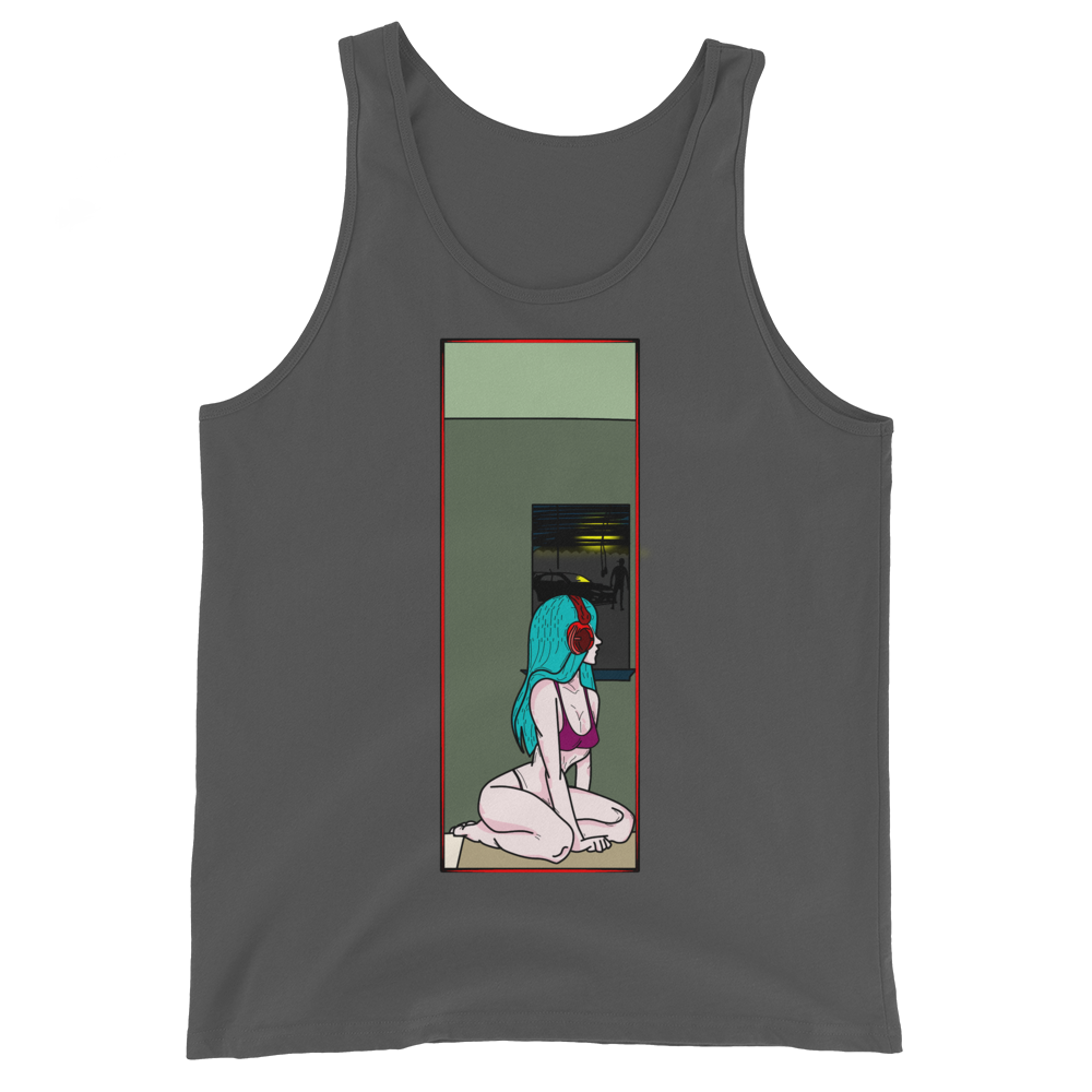 Headphone Girl Tank Top