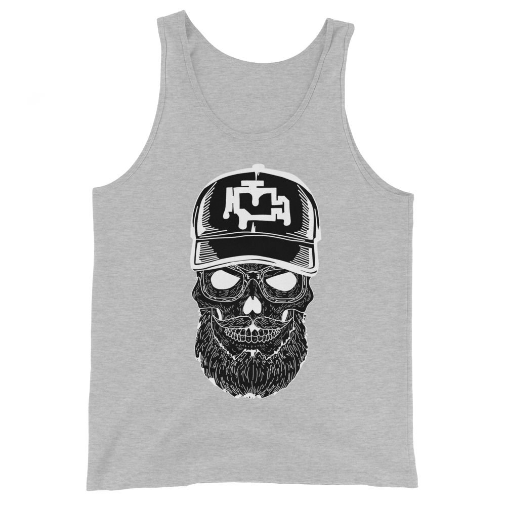 Check Engine Skull Tank Top