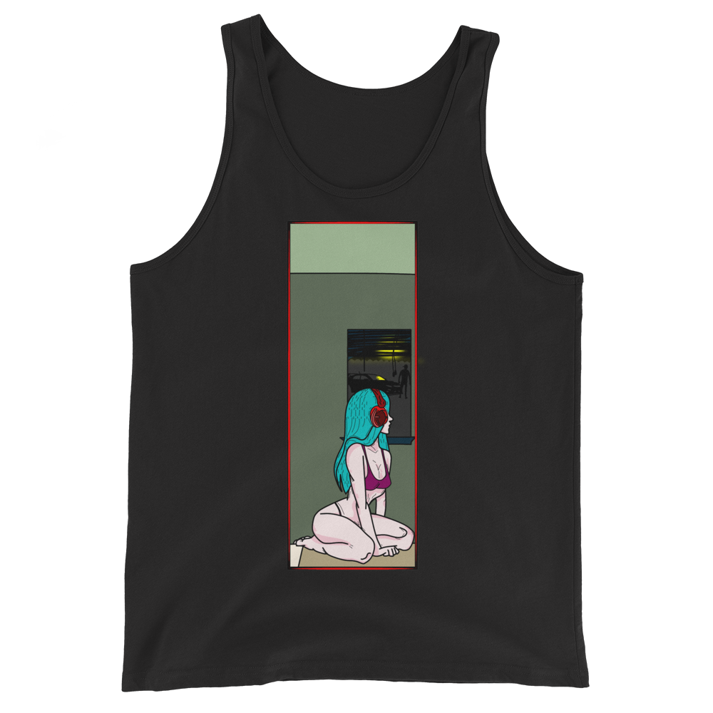 Headphone Girl Tank Top