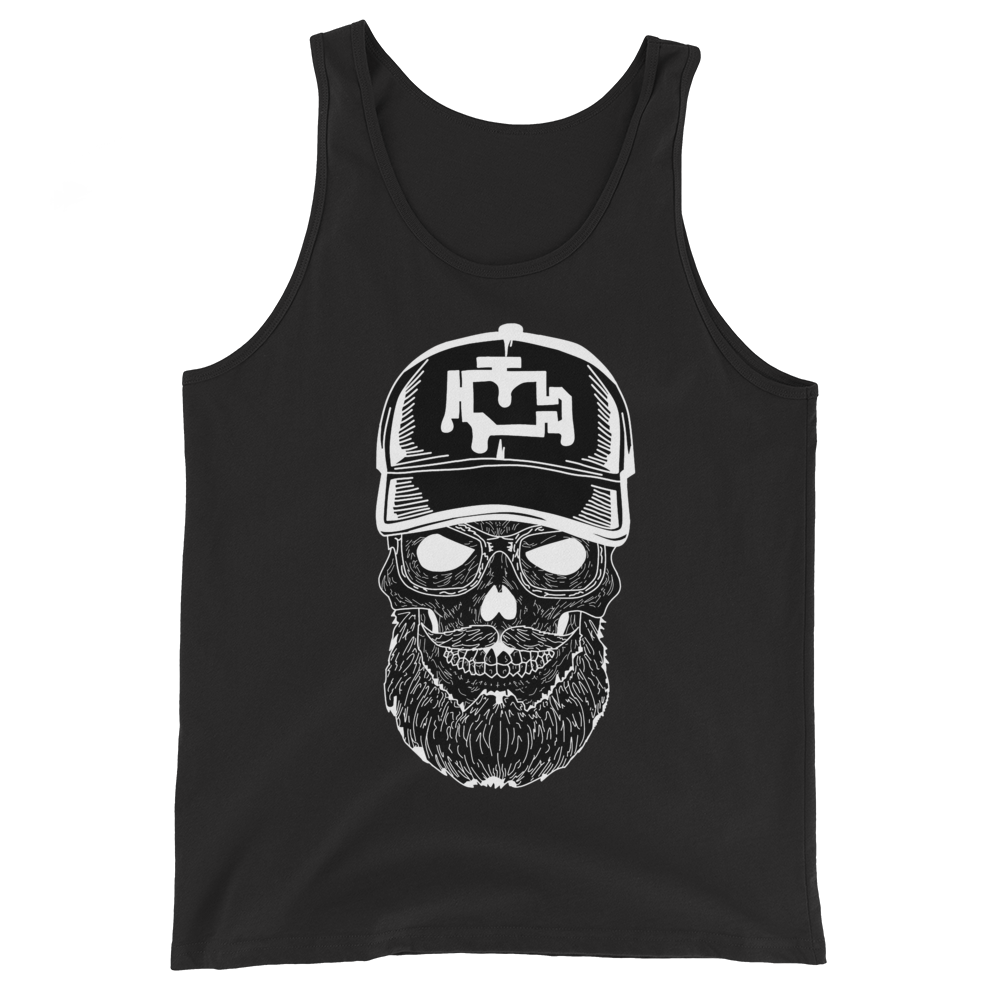 Check Engine Skull Tank Top