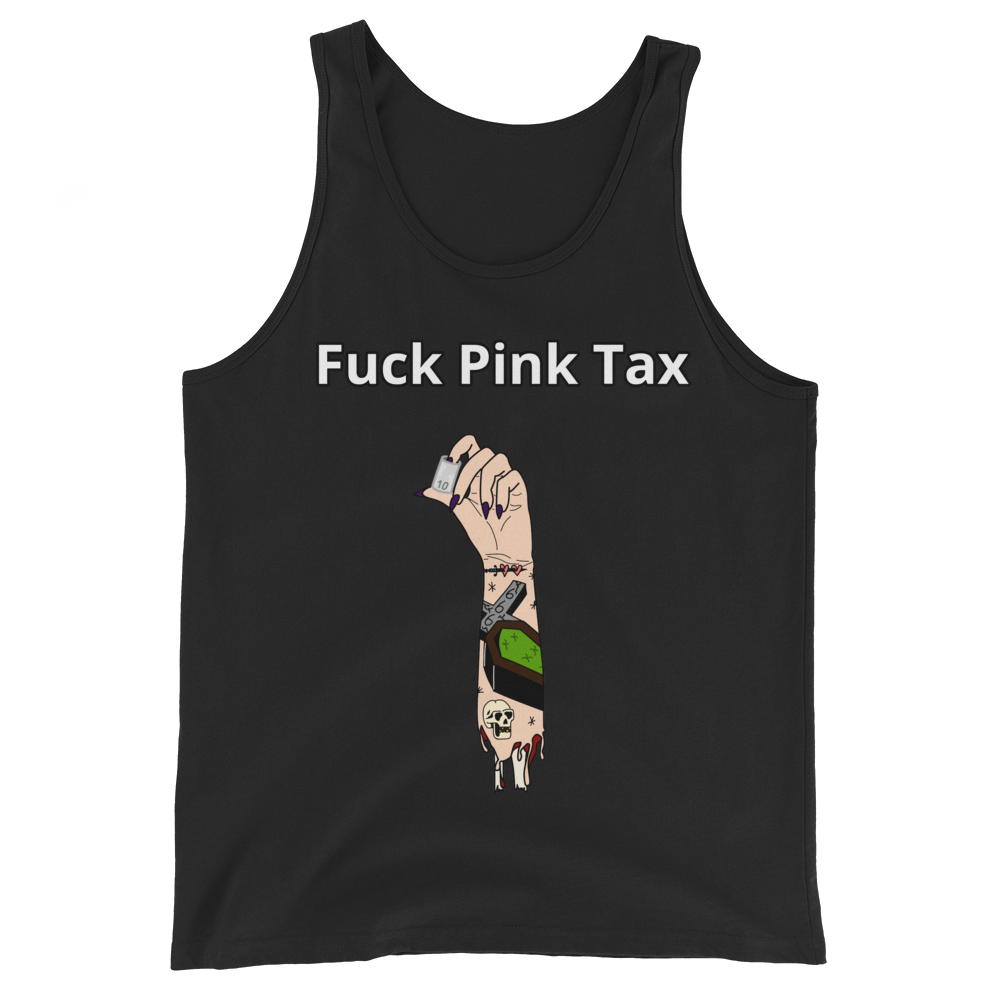 Fuck Pink Tax Tank Top