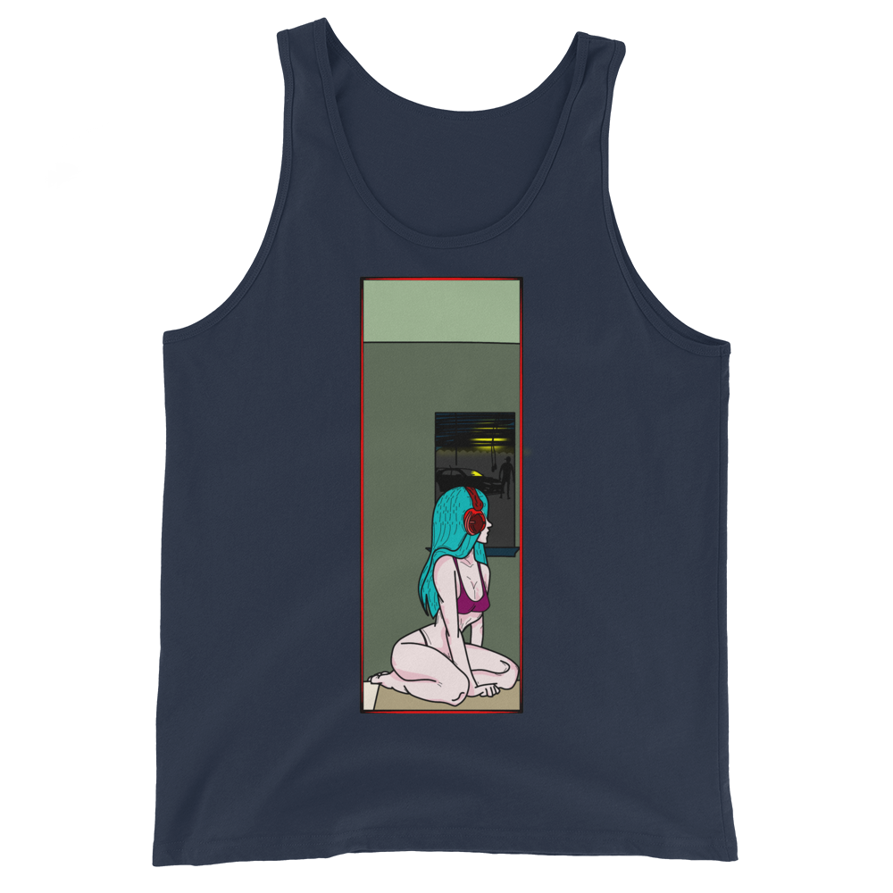 Headphone Girl Tank Top