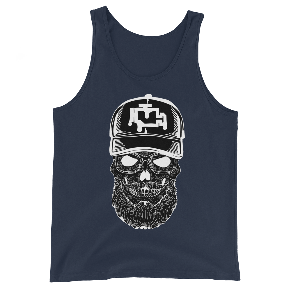 Check Engine Skull Tank Top