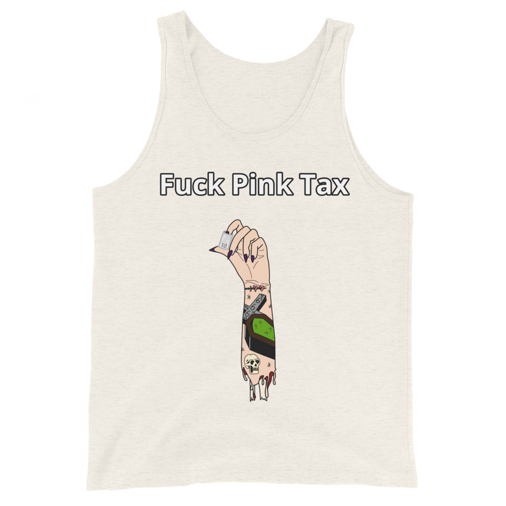 Fuck Pink Tax Tank Top