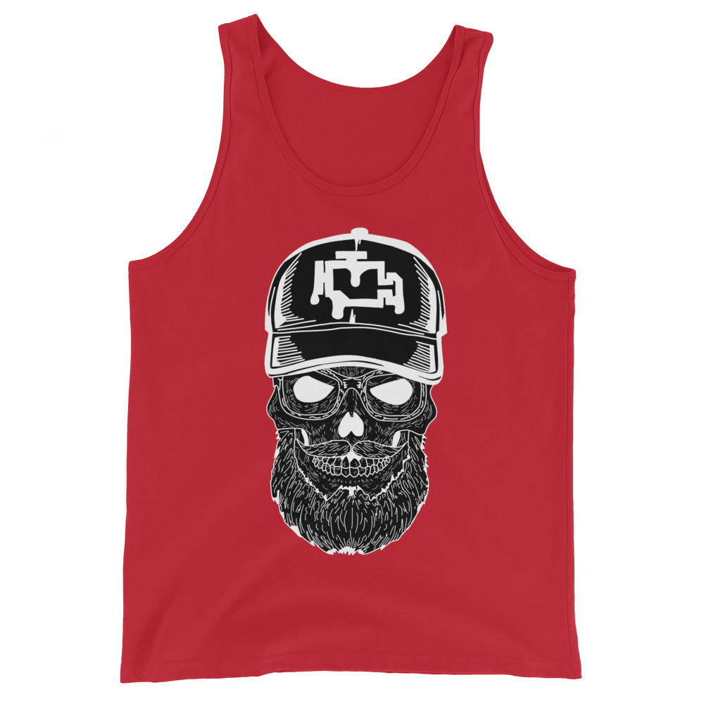 Check Engine Skull Tank Top