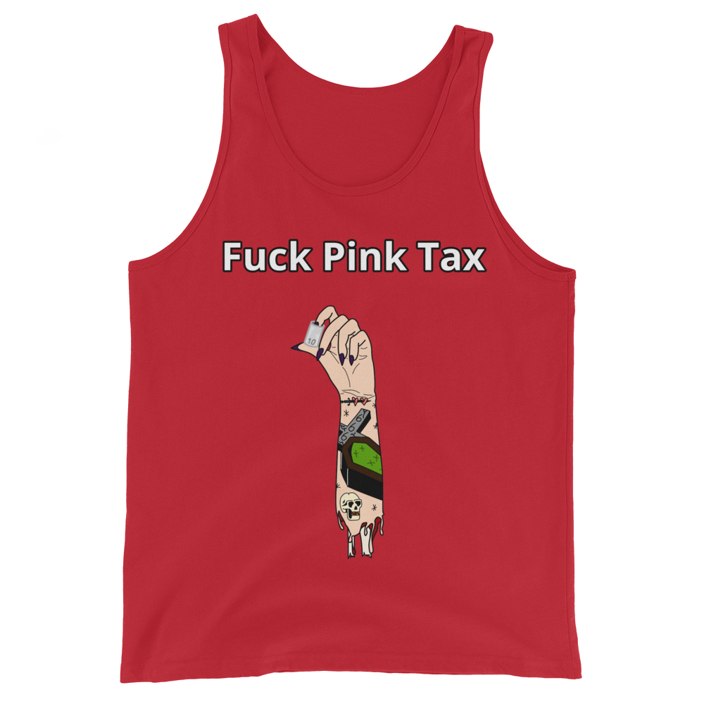 Fuck Pink Tax Tank Top