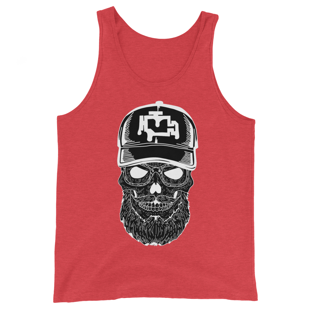 Check Engine Skull Tank Top