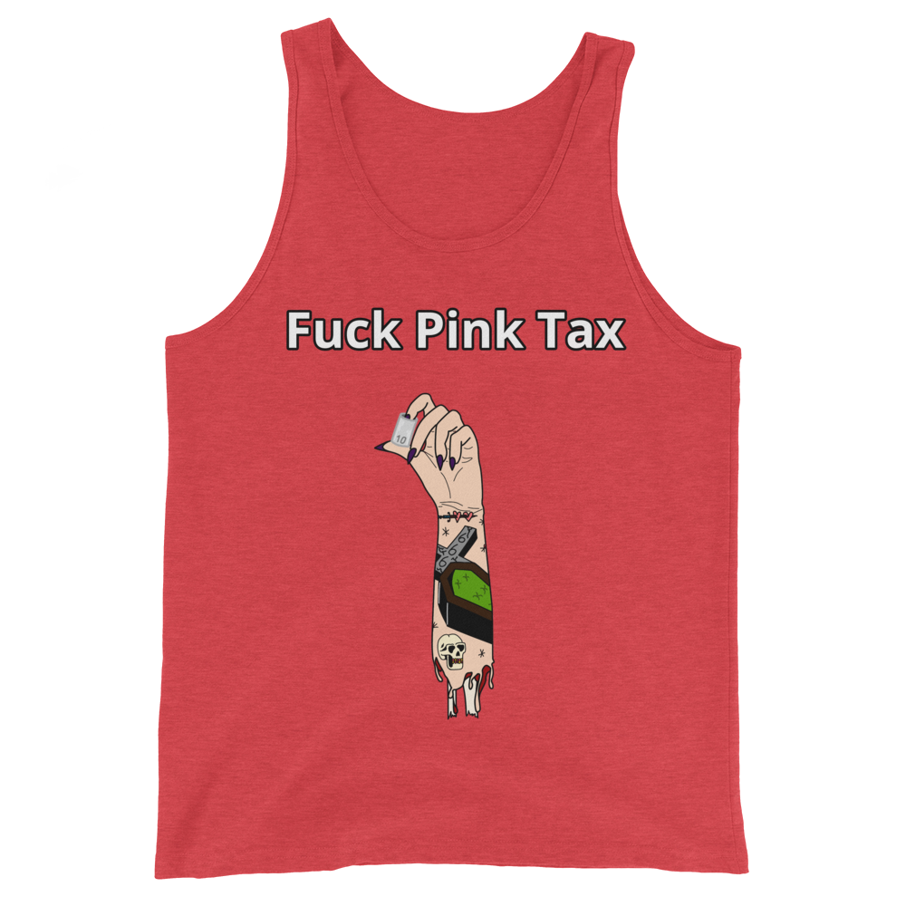 Fuck Pink Tax Tank Top