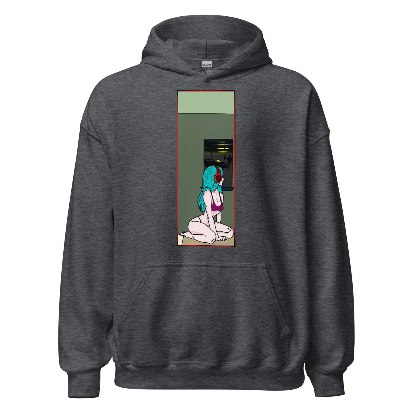 Anime Headphone Girl Hoodie