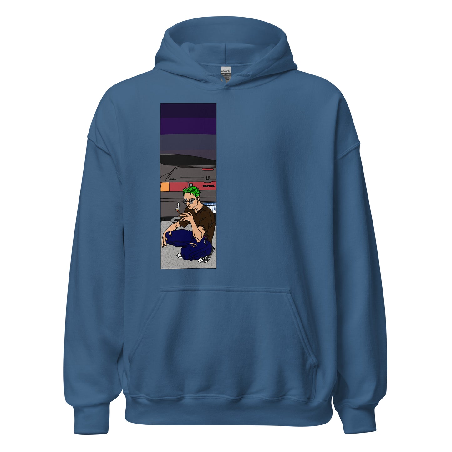 Anime Honda Guy Hoodie