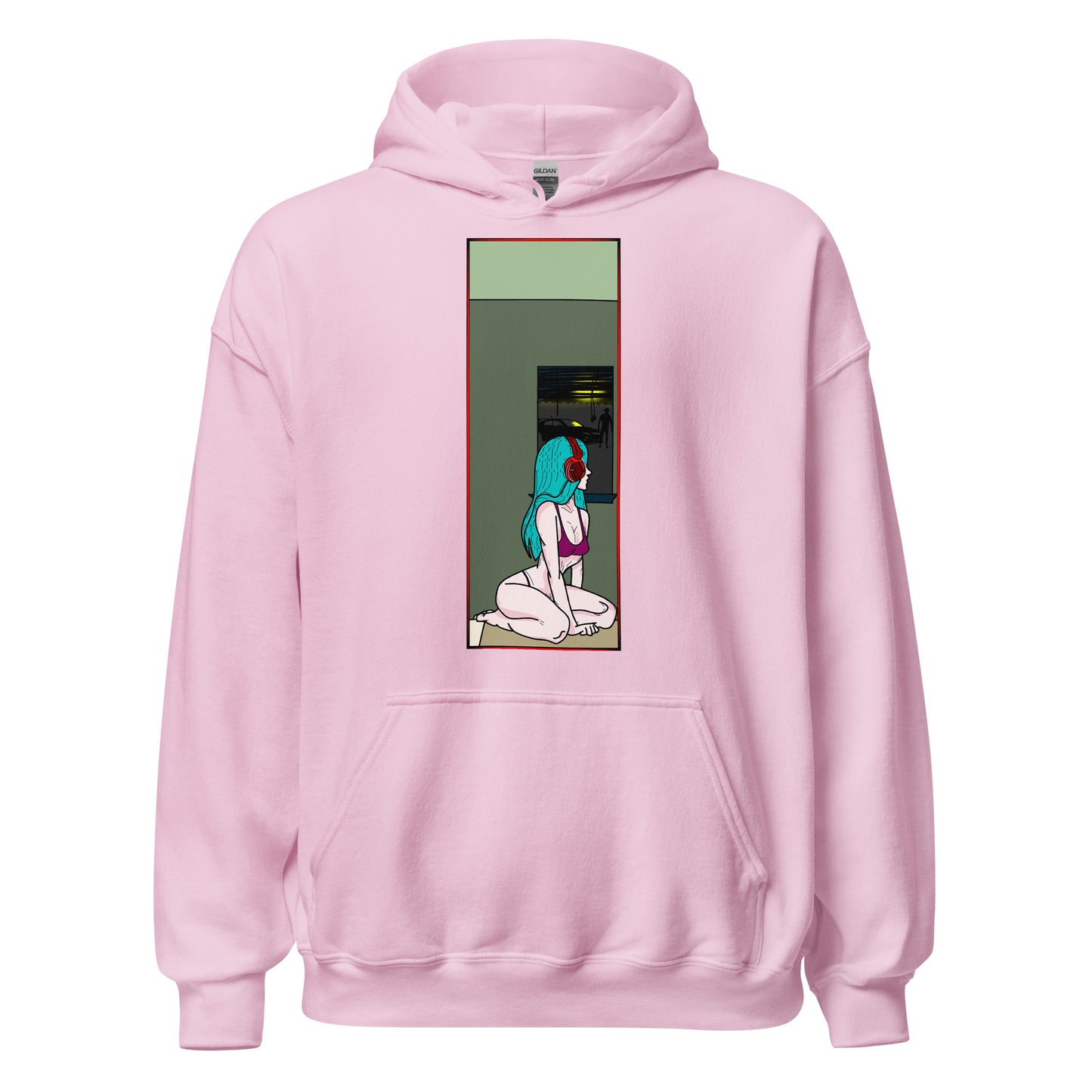 Anime Headphone Girl Hoodie