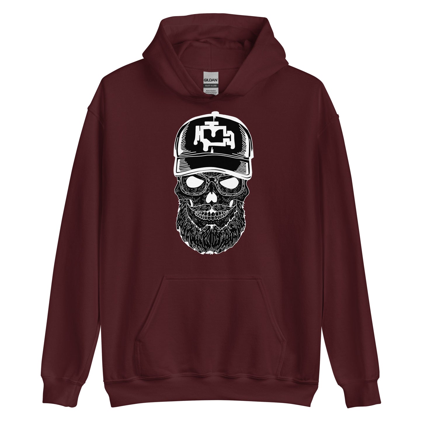 Check Engine Skull Hoodie!