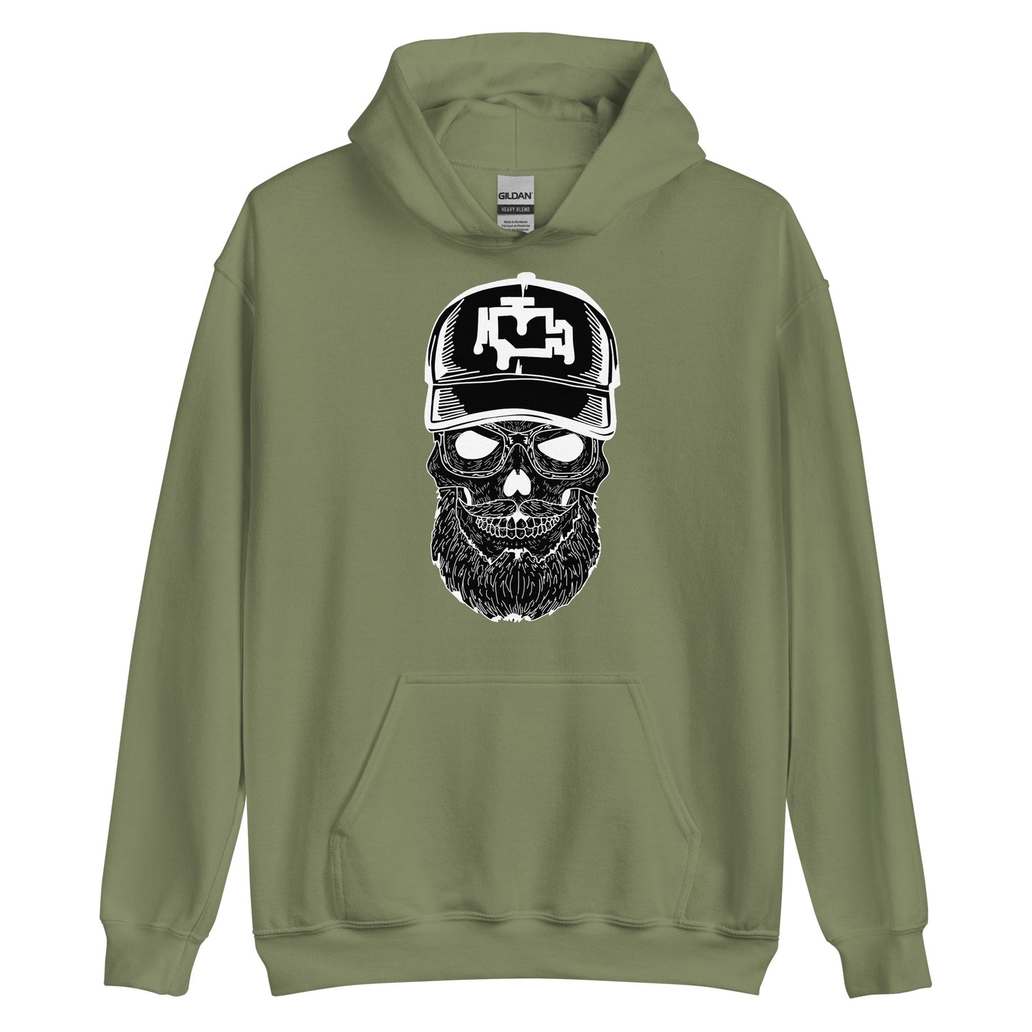 Check Engine Skull Hoodie!