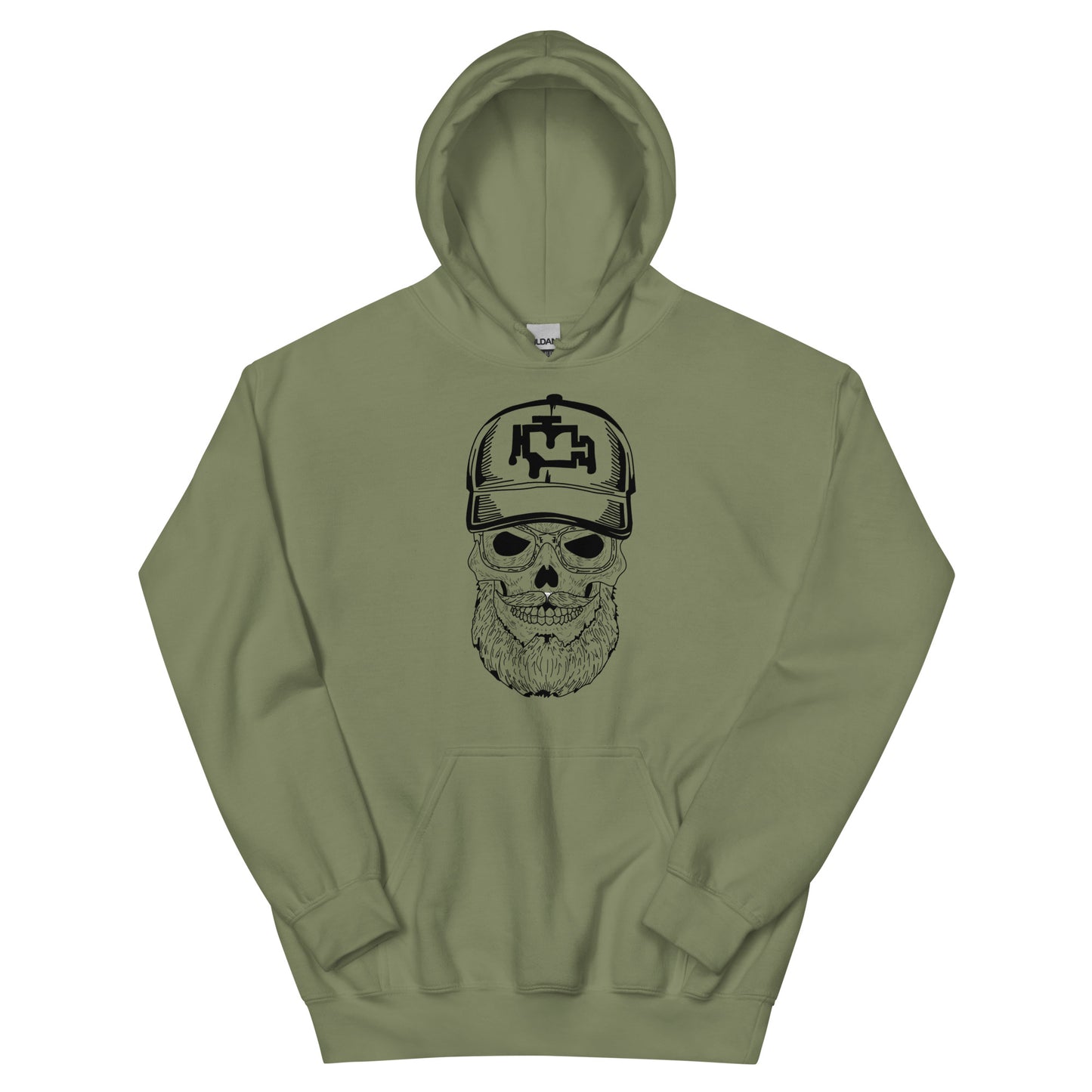 Check Engine Skull Hoodie!