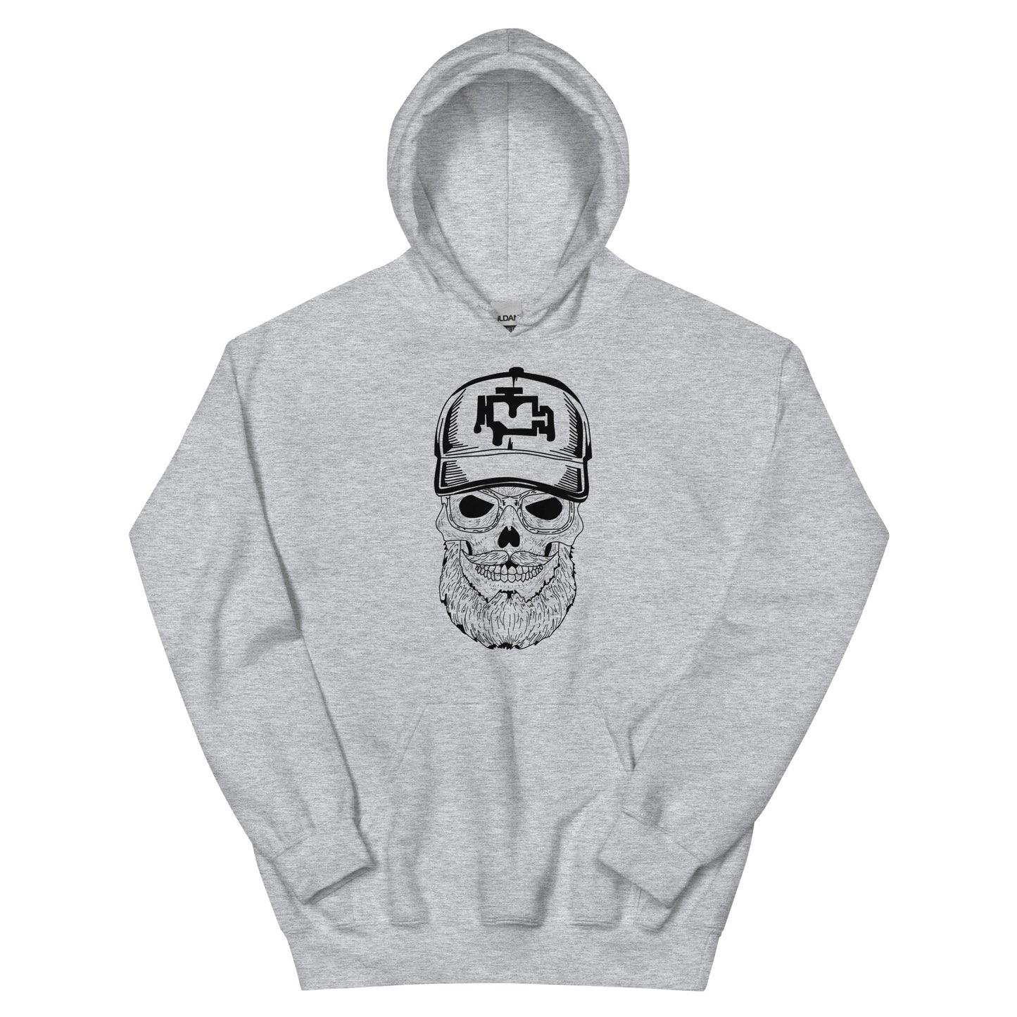 Check Engine Skull Hoodie!